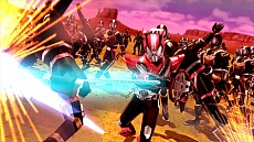 画像ギャラリー No.033のサムネイル画像 / 「仮面ライダー バトライド・ウォー 創生」の新たな画像が多数公開。プレイアブルキャラ「本郷 猛」の声は藤岡弘、さんが熱演