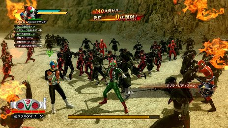 画像ギャラリー No.002のサムネイル画像 / 「仮面ライダーバトライド・ウォー創生」，タッグで戦う「ダブルライダーシステム」やゲームモードなどの情報が公開