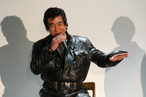 画像ギャラリー No.007のサムネイル画像 / 「仮面ライダー バトライド・ウォー創生」のプレミアム発表会が開催。藤岡 弘、さん達3名の仮面ライダーが登壇した会場の模様をレポート