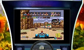 画像ギャラリー No.003のサムネイル画像 / 「セガ3D復刻アーカイブス2」の「パワードリフト」で隠し背景が出現する裏技を公開
