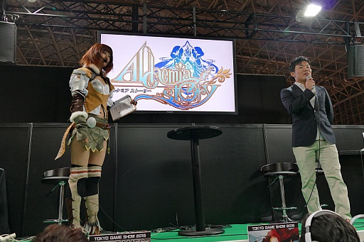 画像ギャラリー No.002のサムネイル画像 / ［TGS 2015］新作スマホアプリ「アルケミアストーリー」「セブンソード セカンド」が紹介されたアソビモのステージイベントをレポート