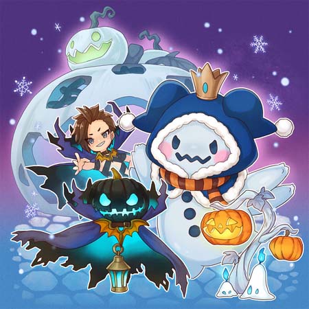 画像ギャラリー No.001のサムネイル画像 / 「アルケミアストーリー」，イベント“氷漬けのハロウィン”開催。限定アバター＆家具の獲得チャンス