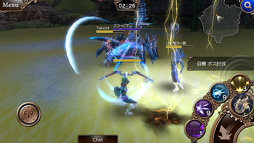 画像ギャラリー No.007のサムネイル画像 / アクションMMORPG「アルマテジア」のAndroid端末向けβテストがスタート。最大50対50の領土戦に挑戦しよう