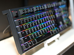 ［TGS 2016］東プレ製ゲーマー向けキーボード「REALFORCE RGB」，その詳細が明らかに。「年内に税込約2万8000円前後で発売」もほぼ決定