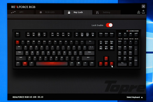 画像ギャラリー No.011のサムネイル画像 / ［TGS 2016］東プレ製ゲーマー向けキーボード「REALFORCE RGB」，その詳細が明らかに。「年内に税込約2万8000円前後で発売」もほぼ決定