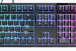 画像ギャラリー No.006のサムネイル画像 / 「REALFORCE RGB」レビュー。世界初,「キー入力がオンになる深さを変更できる機能」付きのゲーマー向け静電容量式キーボードは買いなのか