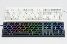 画像ギャラリー No.009のサムネイル画像 / 「REALFORCE RGB」レビュー。世界初,「キー入力がオンになる深さを変更できる機能」付きのゲーマー向け静電容量式キーボードは買いなのか