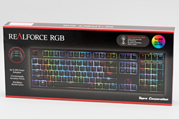画像ギャラリー No.027のサムネイル画像 / 「REALFORCE RGB」レビュー。世界初,「キー入力がオンになる深さを変更できる機能」付きのゲーマー向け静電容量式キーボードは買いなのか