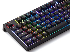 静電容量式ゲーマー向けキーボード「REALFORCE RGB」，待望の日本語配列モデルが登場