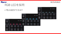画像ギャラリー No.027のサムネイル画像 / 東プレ，16年ぶりのREALFORCE第2世代モデルを発表。アクチュエーションポイント変更機能対応モデルや静音モデルなど，バラエティに富む