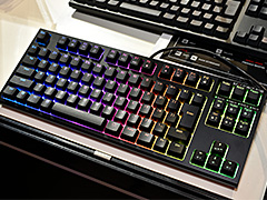 ［TGS 2017］東プレ，10キーレス版「REALFORCE RGB」を開発中