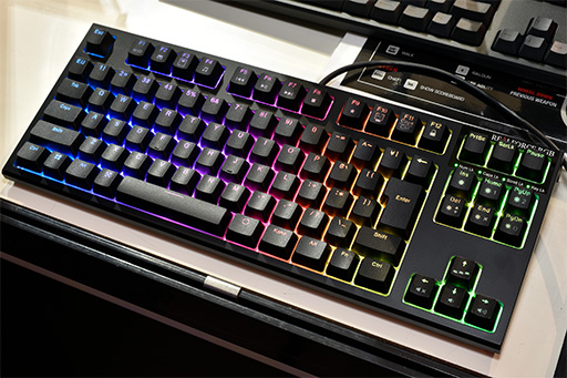 画像ギャラリー No.003のサムネイル画像 / ［TGS 2017］東プレ，10キーレス版「REALFORCE RGB」を開発中