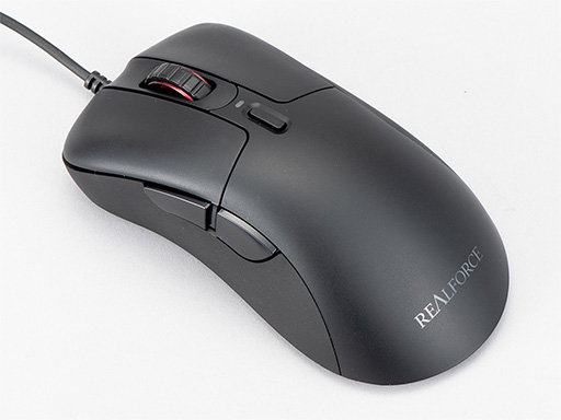 画像ギャラリー No.001のサムネイル画像 / 東プレ初の静電容量式スイッチ採用マウス「REALFORCE MOUSE」がついに登場。ソフトで静かなクリックが特徴だ