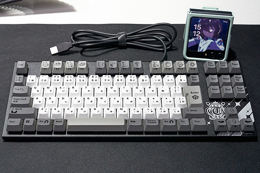 画像ギャラリー No.001のサムネイル画像 / [TGS2023] ウマ娘とゲーマー向けキーボード「REALFORCE GX1」がコラボ。フォントにまでこだわった「ウマ娘GX1」をチェックした