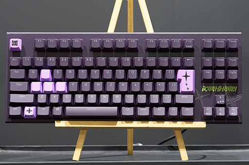 画像ギャラリー No.006のサムネイル画像 / 東プレのキーボード「REALFORCE GX1」が，ホロライブの獅白ぼたんさん＆ラプラス・ダークネスさんとコラボを実施［TGS2024］