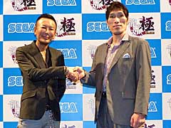 「龍が如く 極」，柔道家の篠原信一さん出演シーンや，「龍が如く6」の初公開映像が披露された，「『龍が如く 極』＆『龍が如く6』記者発表会」の模様をレポート