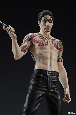 画像ギャラリー No.008のサムネイル画像 / 「龍が如く」の真島吾朗がスタチューフィギュアに。発売予定月は2024年10月，予約受付も開始に