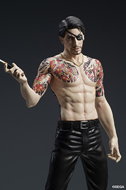 画像ギャラリー No.010のサムネイル画像 / 「龍が如く」の真島吾朗がスタチューフィギュアに。発売予定月は2024年10月，予約受付も開始に