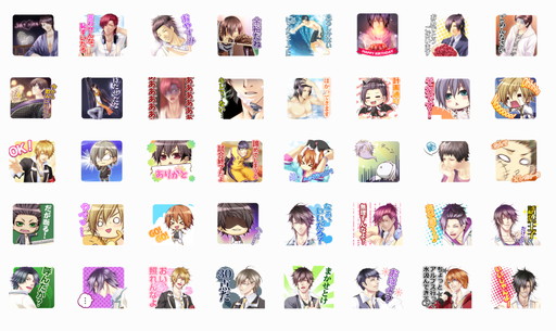 画像ギャラリー No.002のサムネイル画像 / 「STORM LOVER」＆「STORM LOVER 2nd」のLINEスタンプが配信開始