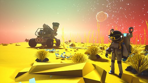 画像ギャラリー No.001のサムネイル画像 / 宇宙開拓シム「ASTRONEER」,アップデートでテクノロジーの研究開発が大幅に改良