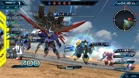 画像ギャラリー No.006のサムネイル画像 / 「機動戦士ガンダム EXTREME VS-FORCE」にG-セルフやガンダム・バルバトスがプレイアブル参戦。オリジナル部隊を編成して戦う新要素も登場