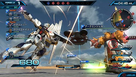 画像ギャラリー No.005のサムネイル画像 / 「機動戦士ガンダム EXTREME VS-FORCE」にAGE-1参戦決定。味方への移動指示や支援要請を行う「フォースシステム」の情報も公開