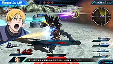 画像ギャラリー No.002のサムネイル画像 / 「機動戦士ガンダム EXTREME VS-FORCE」，“フォースアタック”は戦艦に援護攻撃を行わせるコマンド。∀やズゴックなど参戦機体4種も判明