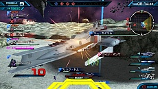 画像ギャラリー No.007のサムネイル画像 / 「機動戦士ガンダム EXTREME VS-FORCE」，“フォースアタック”は戦艦に援護攻撃を行わせるコマンド。∀やズゴックなど参戦機体4種も判明