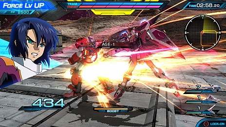 画像ギャラリー No.017のサムネイル画像 / 「機動戦士ガンダム EXTREME VS-FORCE」，“フォースアタック”は戦艦に援護攻撃を行わせるコマンド。∀やズゴックなど参戦機体4種も判明