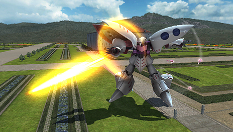 画像ギャラリー No.012のサムネイル画像 / 「機動戦士ガンダム EXTREME VS-FORCE」にプレイアブル機体「シャア専用ゲルググ」「キュベレイ」「V2ガンダム」の参戦決定