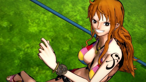 画像ギャラリー No.001のサムネイル画像 / 「ONE PIECE BURNING BLOOD」初回封入特典に女性キャラの水着コスチュームが追加