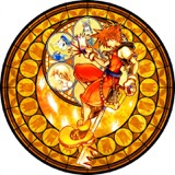画像ギャラリー No.004のサムネイル画像 / キングダムハーツのステンドグラスを再現した巨大時計が1月9日から新宿駅のメトロプロムナードで展示。1点ものの時計にしてプレゼントする企画も