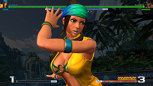 画像ギャラリー No.006のサムネイル画像 / 「THE KING OF FIGHTERS XIV」のチーム紹介トレイラー第8弾は「南米チーム」。ネルソン，バンデラス，サリナという新キャラでの構成
