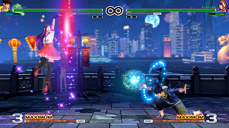 画像ギャラリー No.003のサムネイル画像 / 「THE KING OF FIGHTERS XIV」，麻宮アテナほかサイコソルジャーチームを取り上げるチーム紹介トレイラーの第12弾が公開
