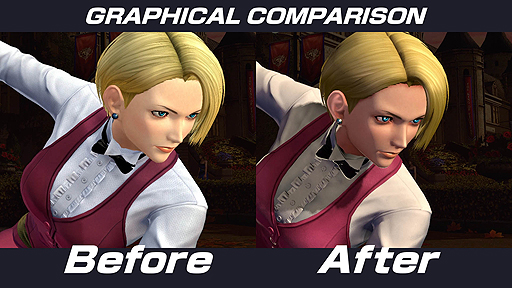 画像ギャラリー No.007のサムネイル画像 / 「THE KING OF FIGHTERS XIV」のVer.1.10アップデートが本日実施。映像表現の向上やカラバリ追加など多岐にわたる内容