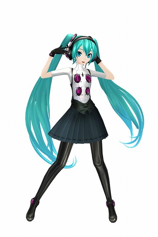 画像ギャラリー No.001のサムネイル画像 / 「初音ミク Project DIVA」,「P4D」とのコラボコスチューム「P4Dスタイル」を配信