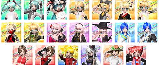 画像ギャラリー No.001のサムネイル画像 / 「初音ミク Project DIVA FT」アバター20種セットプレゼントキャンペーン開催