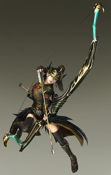 画像ギャラリー No.003のサムネイル画像 / 「討鬼伝2」に登場する武器「弓」を紹介する動画が公開。一矢射ちと番え射ちを使い分けることで，大小あらゆる鬼に対応可能
