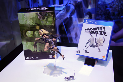 画像ギャラリー No.006のサムネイル画像 / ［TGS 2015］PS4版の「GRAVITY DAZE」は，重力のコントロールで生ずる浮遊感とスピード感が，ハード性能と大画面により格段に向上
