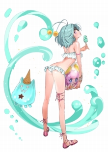 画像ギャラリー No.007のサムネイル画像 / 「.hack//New World」イベント「炎天過熱!騒宴のぴろし3」が開催。水着衣装もガチャに登場