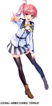画像ギャラリー No.001のサムネイル画像 / 「ラグナストライクエンジェルズ」,美姫もか(CV:水瀬いのり)の情報が公開に。“もか語”を話すチームのマスコット的存在