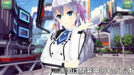 画像ギャラリー No.003のサムネイル画像 / 「ラグナストライクエンジェルズ」，お嬢様キャラ“華ノ宮伊月”の情報が公開。CVは内田真礼さんが担当