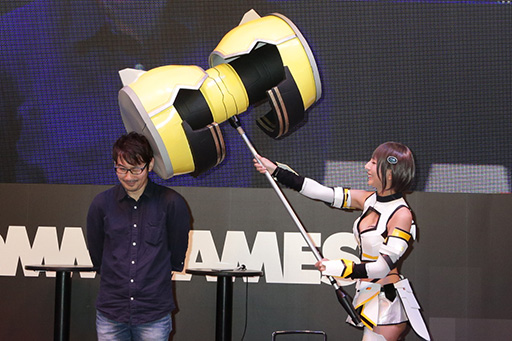画像ギャラリー No.005のサムネイル画像 / ［TGS 2016］「ラグナストライクエンジェルズ」の配信日が2016年11月17日に決定。DMMの新情報発表ステージをレポート