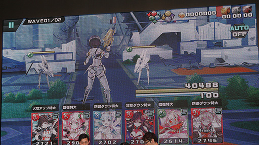 画像ギャラリー No.010のサムネイル画像 / ［TGS 2016］「ラグナストライクエンジェルズ」の配信日が2016年11月17日に決定。DMMの新情報発表ステージをレポート