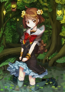 画像ギャラリー No.004のサムネイル画像 / 「魔法図書館キュラレ」花をモチーフにした新キャラが登場する期間限定イベント