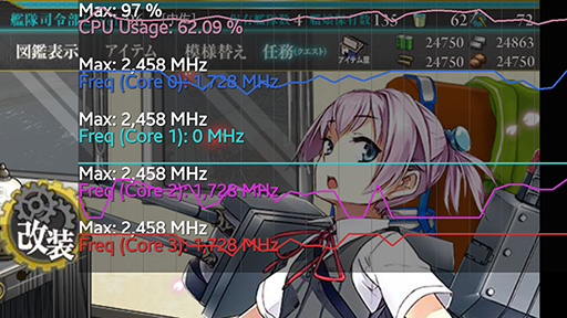 画像ギャラリー No.034のサムネイル画像 / 「艦これ」Android版を快適に動かせる端末はどれだ？ スマートフォン＆タブレット8機種で先行運用版の動作を検証してみた
