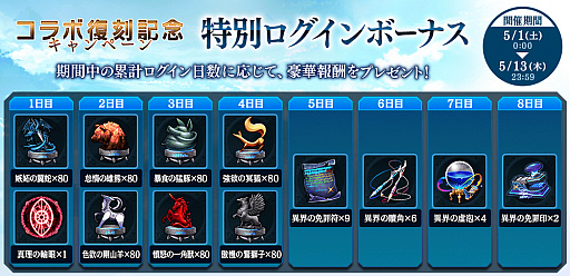 画像ギャラリー No.011のサムネイル画像 / 「誰ガ為のアルケミスト」,クリユニの復刻コラボで“平将門”と“ダークオリヴィエ”が新登場。ブレフロの復刻イベントも