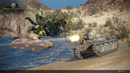 画像ギャラリー No.005のサムネイル画像 / コンシューマ版「World of Tanks」に，新たなフランス車輌を追加するアップデートが実装。従来のMAPとは異なる環境の新MAPも