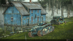 画像ギャラリー No.009のサムネイル画像 / コンシューマ版「World of Tanks」に，新たなフランス車輌を追加するアップデートが実装。従来のMAPとは異なる環境の新MAPも