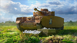 画像ギャラリー No.001のサムネイル画像 / 「World of Tanks Console」,ガルパン仕様のIV号戦車を含むGWスペシャルパックが販売